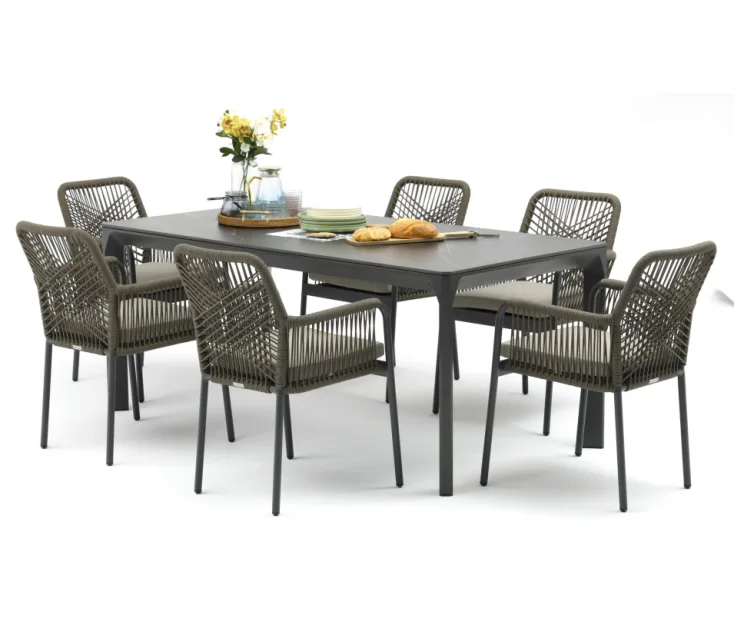 ALICANTE ANTRACIT/TAUPE stol