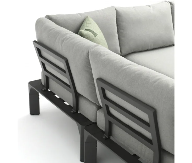 kotna vrtna garnitura Rosa xl antracit