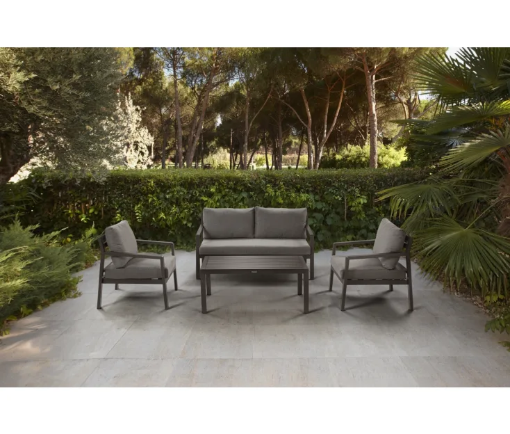 antibes antracit/grey vrtna garnitura