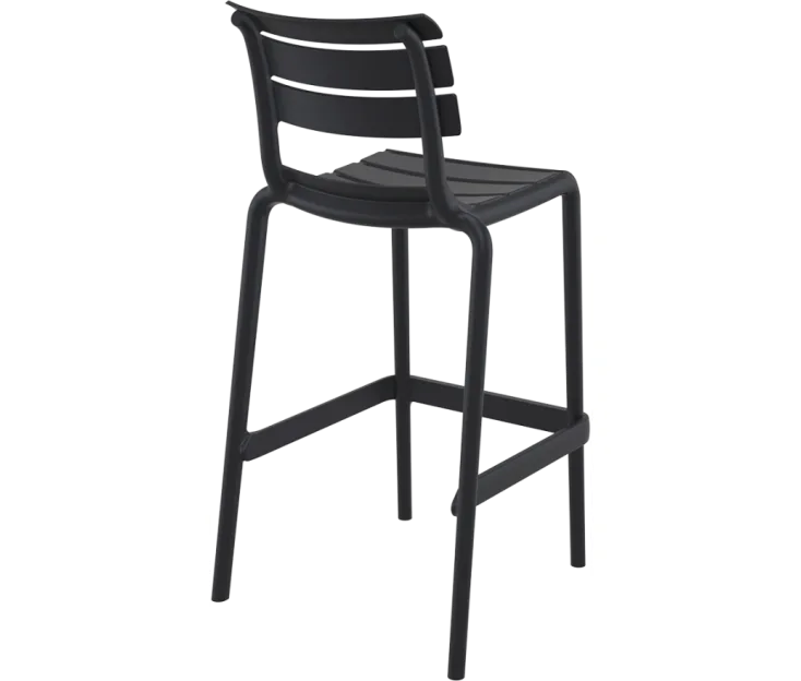 BAR HELEN 75H BLACK bar stool