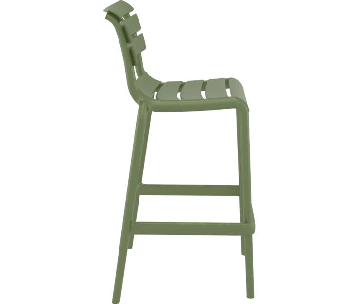 BAR HELEN 75H OLIVE GREEN sgabello