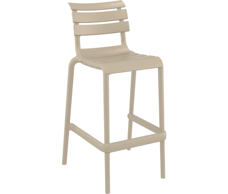 BAR HELEN 75H TAUPE sgabello