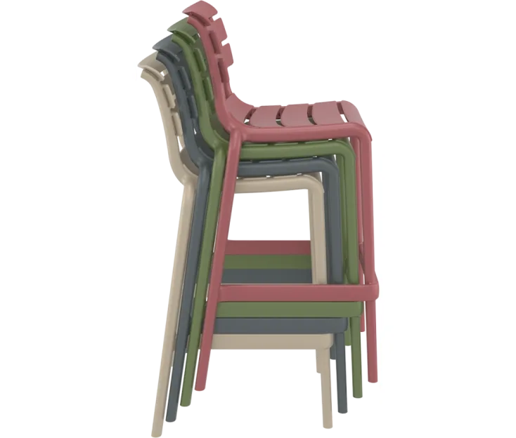 BAR HELEN 75H MARSALA sgabello