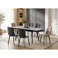 Varese 130 / Ana 1+6 Dining set