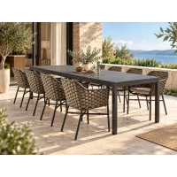 RIO 210-280/LEON tortora 1+8 garden set