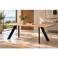 Vali SV 200X100 Solid Oak/A Dining table