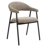 viki beige modern chair