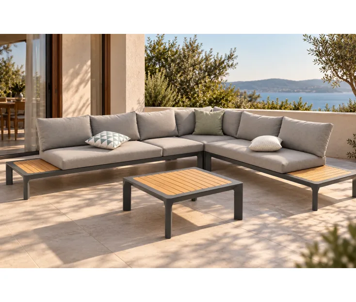 rosa xl antracit garden set