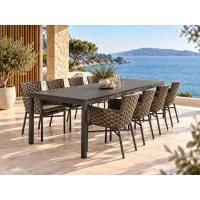 RIO 210-280/MEXICO tortora 1+8 Garden set