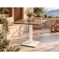 noce simfonia 69x69 + DC 707/A white miza
