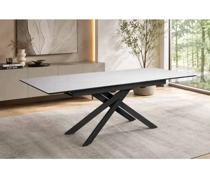 VENA BELA 160+40X90X76 tavolo da pranzo