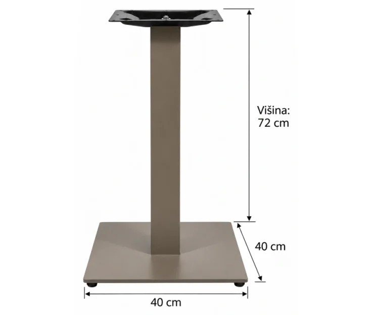 dc 707/a taupe table base