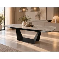 Onyx Grey 200+60X110 Jedilna miza