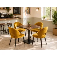 SET MIZA 80x80/fiore gostinski set