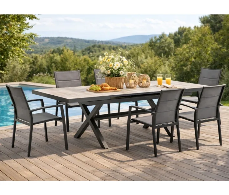 Adeline 200-260/Oasis Pro 1+6 Vrtni namještaj