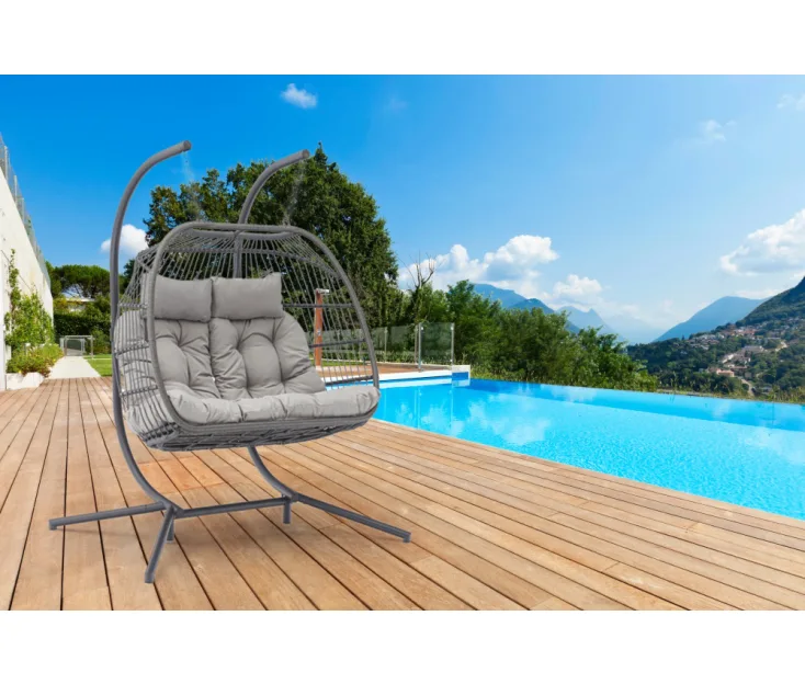 COOL EGG DOUBLE viseči stol jajček za 2 osebi