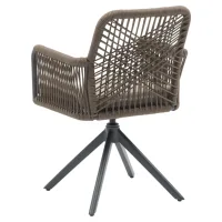 alicante swivel antracit/taupe sedia