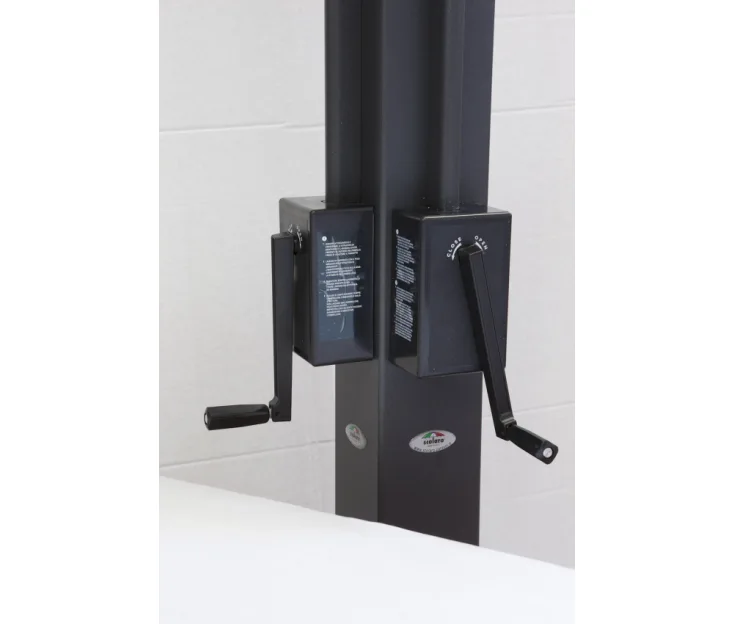 ALU POKER DARK 6X6 SCOLARO suncobran