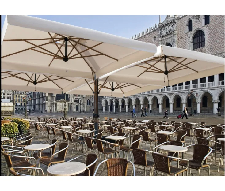 ALU POKER DARK 6X6 SCOLARO suncobran