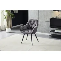 Amanda Graphite Sedia moderna