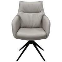 Arlo Swivel Beige Sedia girevole