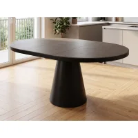 Aura Black FI120+40 tavolo da pranzo