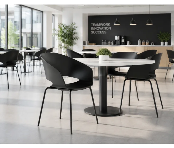 FIGURA BLACK/BLACK stolica