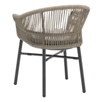 BENI antracit/tortora sedia