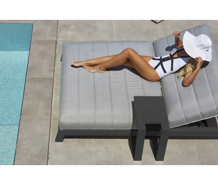 BITE DOUBLE antracit premium sunbed