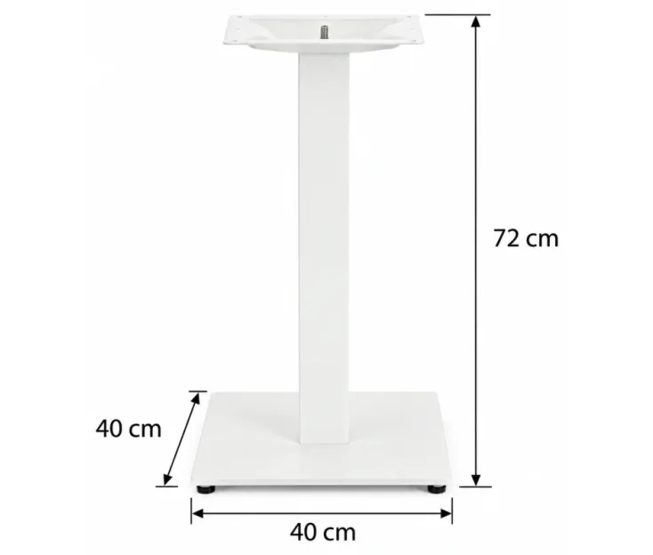 DC 707/A WHITE Table base