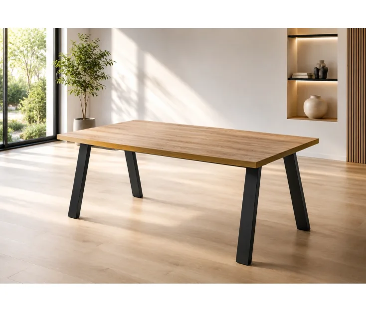VITRA 200X90 HRAST blagovaonski stol