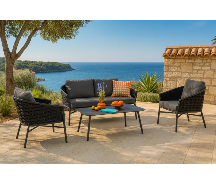 KATE ANTRACIT/ANTRACIT garden set