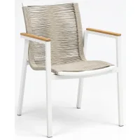 pueblo white/beige stolica