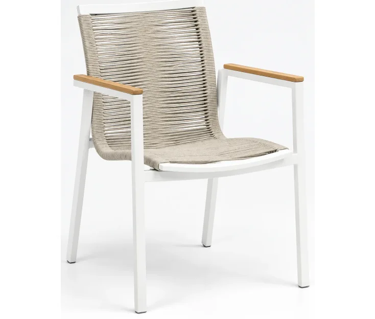 pueblo white/beige stolica