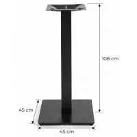 DC 707/45A H Base tavolo