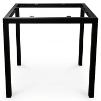DC FRAME/A 77x77 Black Črno litoželezno podnožje