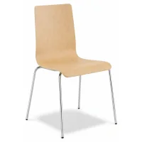 NORMA 4 NATUR sedia da pranzo moderna