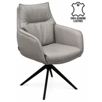 Arlo Swivel Beige Sedia girevole