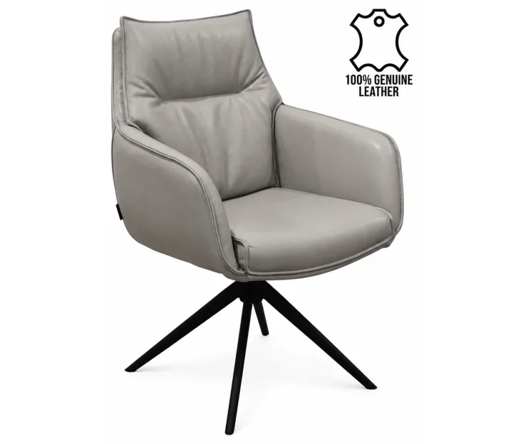 Arlo Swivel Beige Sedia girevole