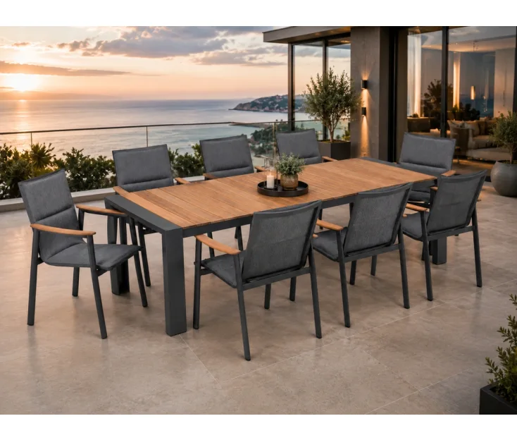 Maldivi SMALL/Hawaii 1+8 Set da giardino