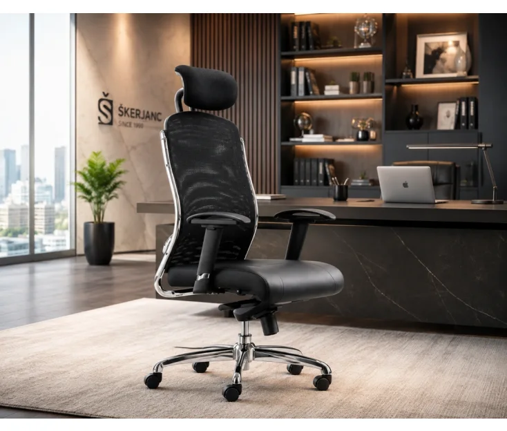 Badalona Black Sedia da ufficio
