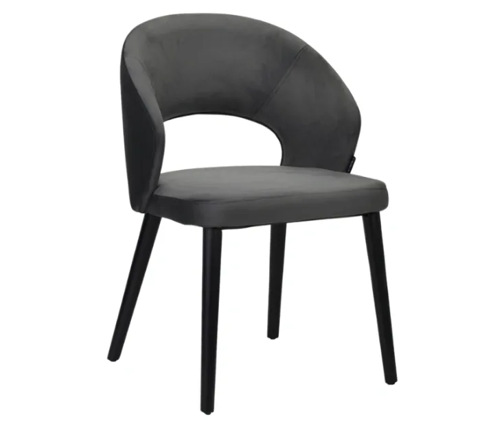 Rovere Black 120 / Fiore R Grey 1+4 Jedilna garnitura