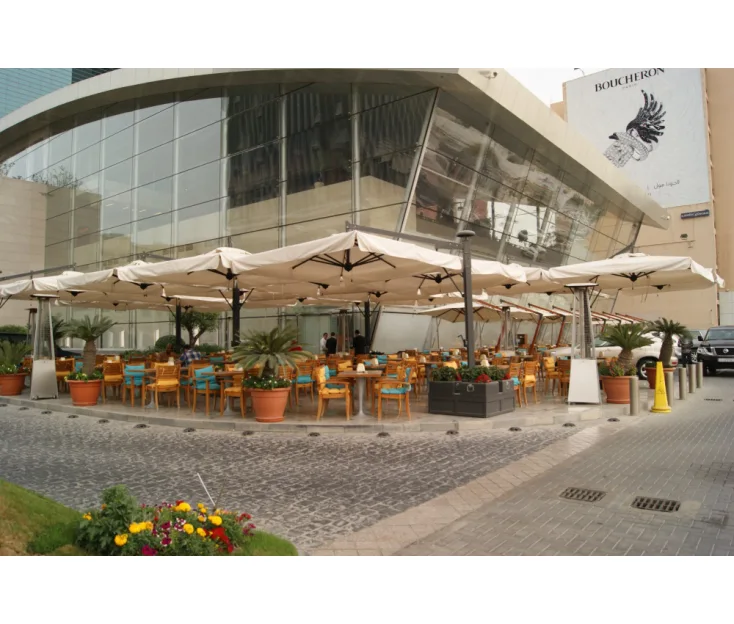 ALU POKER DARK 6X6 SCOLARO suncobran