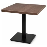 Furnir temni hrast 70x70 + DC 707/A Miza