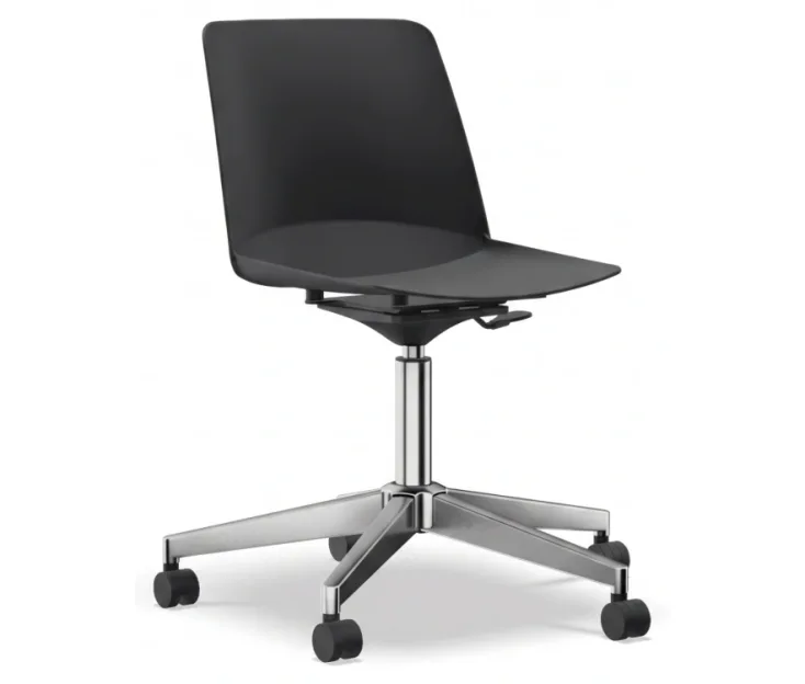 Gema Swivel Krom Black Konferenčni stol