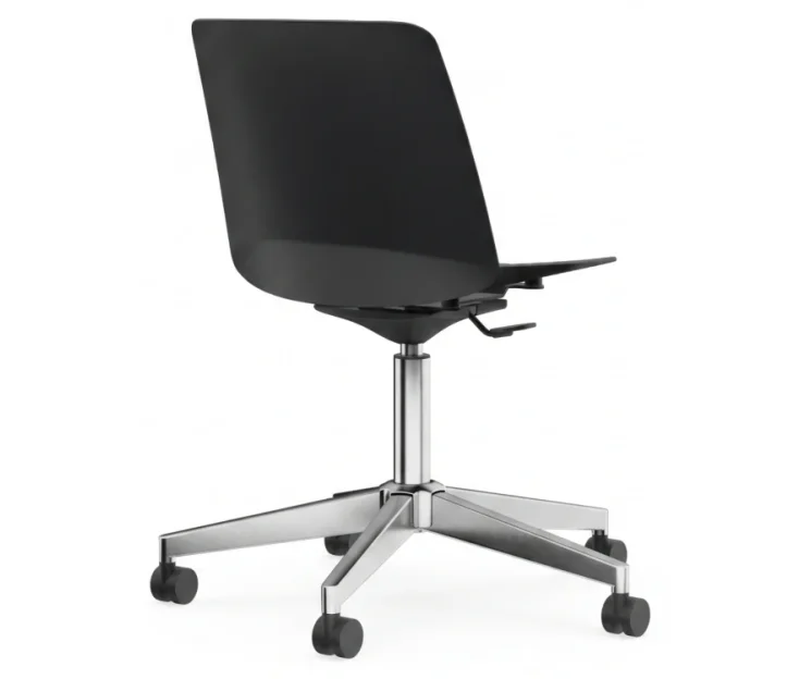 Gema Swivel Krom Black Konferenčni stol