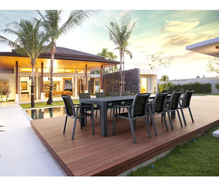 Pacific R Dark Grey/Black Sedia da giardino