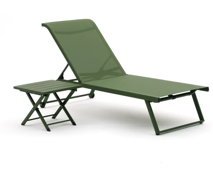obala olive green sunbed