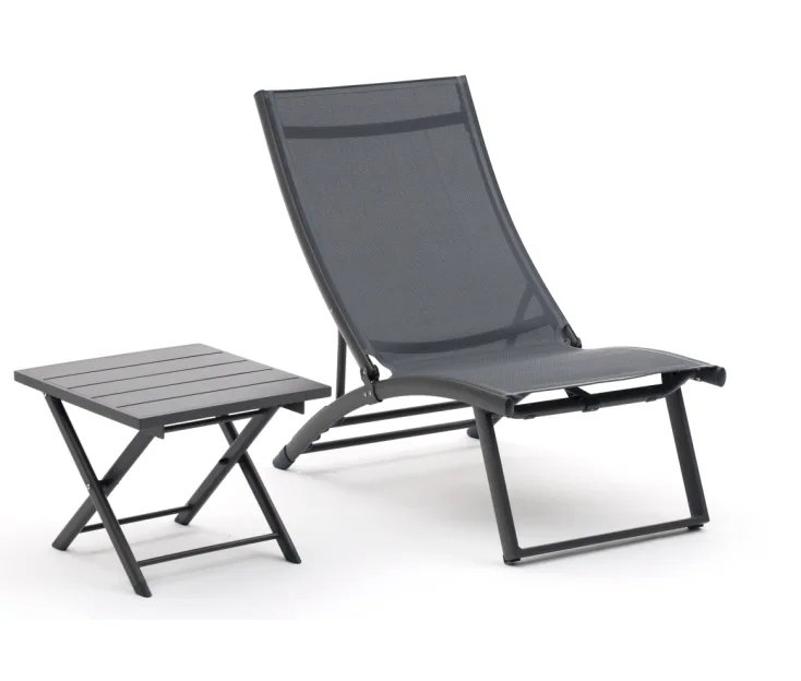 voda antracit lettino