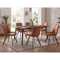 Kleopatra 160x90 / Martel Cognac 1+6 Blagovaonski set